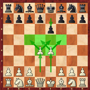 1.e4 e6 و 2.d4 شروع بازی و گشایش شطرنج