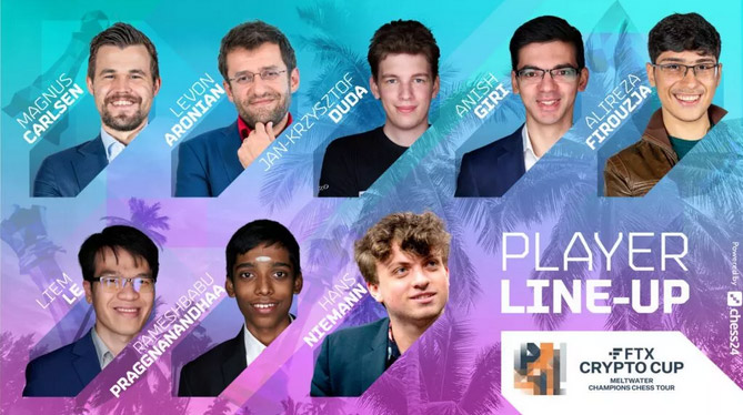 پخش آنلاین و زنده مسابقات شطرنج تور قهرمانان 2022 مرحله ششم