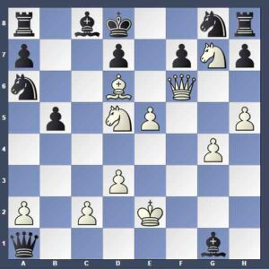 آموزش حمله به شاه قلعه نرفته در شطرنج بعد از 22 سفید