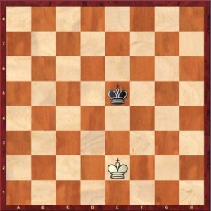 مساوی در شطرنج - شاه در برابر شاه