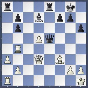 تاکتیک ترکیب با موضوع انحراف- آموزش شطرنج کودکان
