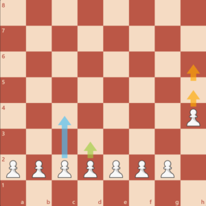 حرکت اسب در شطرنج - حرکت مهره ها در شطرنج